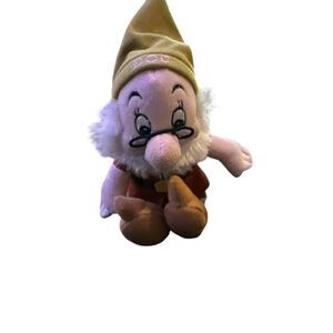 Walt Disney World 7 Dwarfs 10 inch‎ "DOC" Bean Bag Plush
